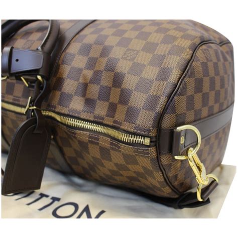 louis vuitton damier ebene keepall bandouliere 45|louis vuitton keepall bandouliere bag.